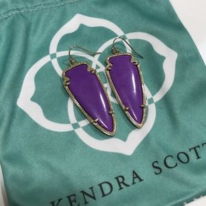 Kendra Scott Skylar Earrings in Purple